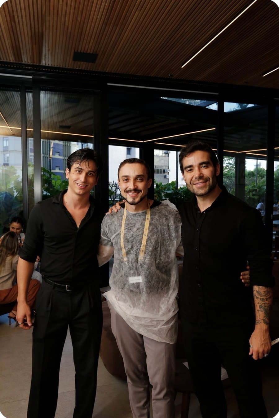 João Corrêa, Dr. Otávio Santiago e Dr. Henrique Santiago
